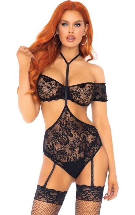 Ensemble Lingerie Leg Avenue Top et Teddy