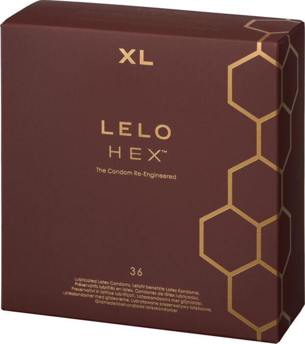 Lelo hex preservativos respect xl 36uds