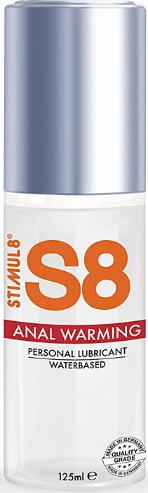 Lubrifiant anal chauffant STIMUL8 S8 125 ml Lubrifiant anal chauffant STIMUL8 S8 125 ml