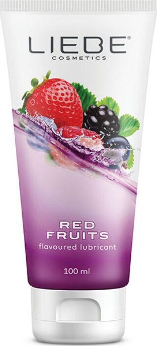 Lubrifiant goût fruits rouges Liebe 100 ml