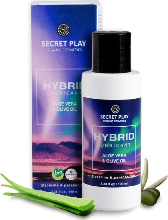 Lubrifiant bio hybride SECRETPLAY COSMETIC 100 ml Lubrifiant bio hybride SECRETPLAY COSMETIC 100 ml