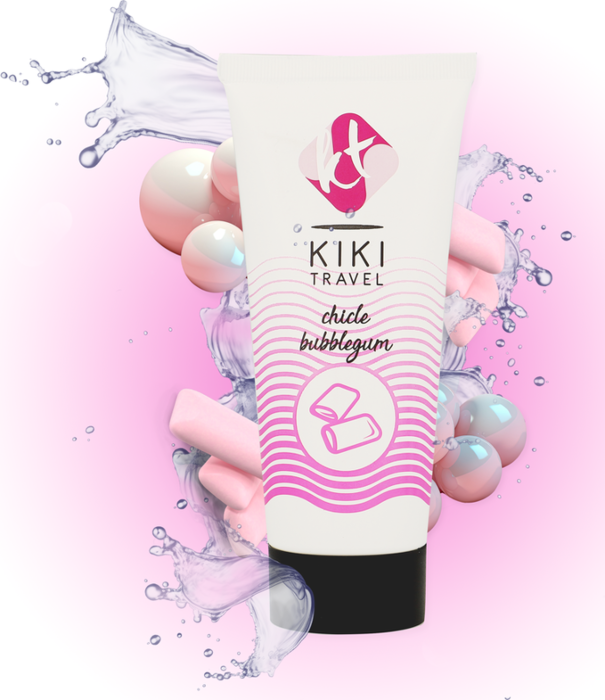 Lubrifiant KIKÍ TRAVEL 50ml au goût de chicle