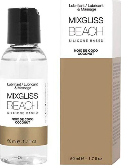 Lubrifiant Mixgliss Beach 50 ml - Sensation satinée au coco