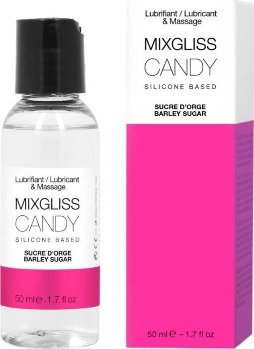 Lubrifiant Silicone Mixgliss Candy 50 ml - Efficacité prolongée Lubrifiant Silicone Mixgliss Candy 50 ml - Efficacité prolongée