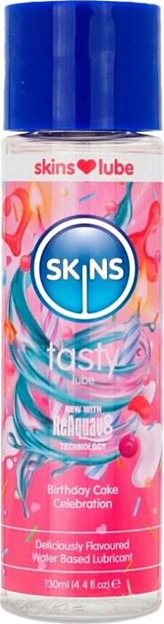 Lubrifiant aromatisé SKINS Birthday Cake 130 ml Lubrifiant aromatisé SKINS Birthday Cake 130 ml