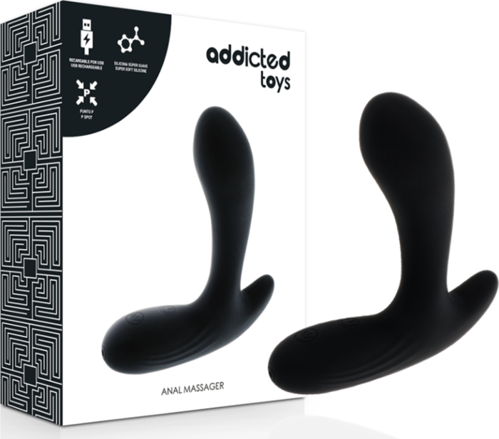Masseur Anal ADDICTED TOYS - Double Stimulation et Silicona