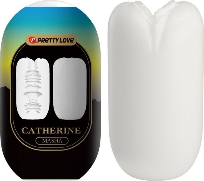 Masturbador Masculino Pretty Love Masha Blanco Masturbador Masculino Pretty Love Masha Blanco