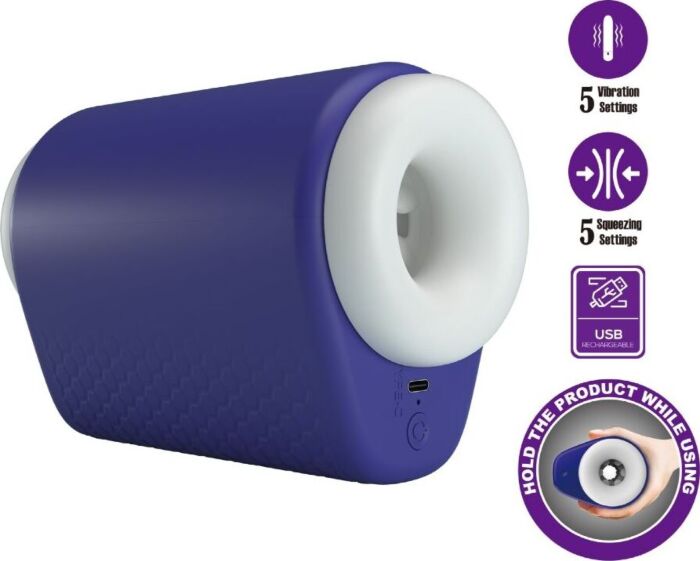 Masturbador Pretty Love DJ Lady Vibración Morado Masturbador Pretty Love DJ Lady Vibración Morado