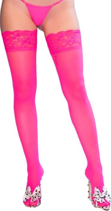 Medias de Liga Chilirose CR 4884 Fucsia Seductoras Medias de Liga Chilirose CR 4884 Fucsia Seductoras