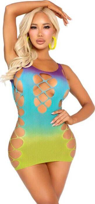 Minivestido Leg Avenue Ocean Sin Costuras Minivestido Leg Avenue Ocean Sin Costuras