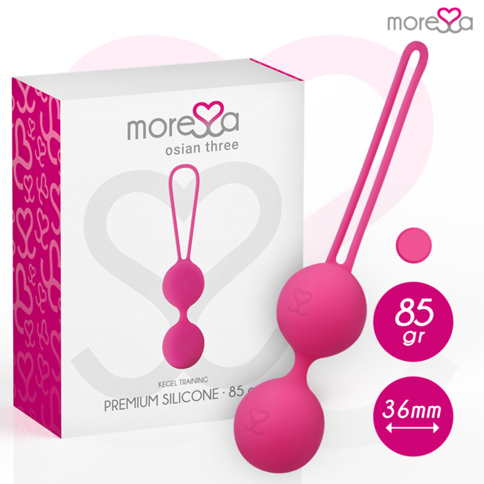 Boules en silicone Moressa OSIAN THREE pour entraînement pelvien