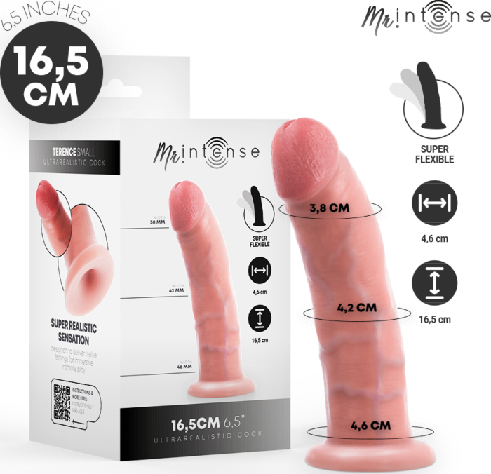 Dildo MR. INTENSE Terence Small 16.5 cm - Sensation réaliste Dildo MR. INTENSE Terence Small 16.5 cm - Sensation réaliste