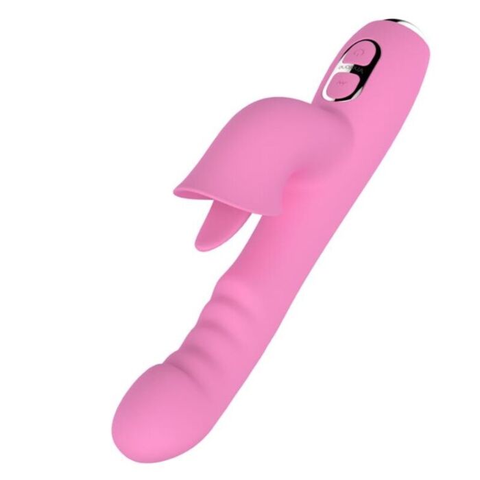 NALONE - T-MAY RABBIT VIBRATOR WITH PUSH AND OSCILLATING MOTION NALONE - T-MAY RABBIT VIBRATOR WITH PUSH AND OSCILLATING MOTION
