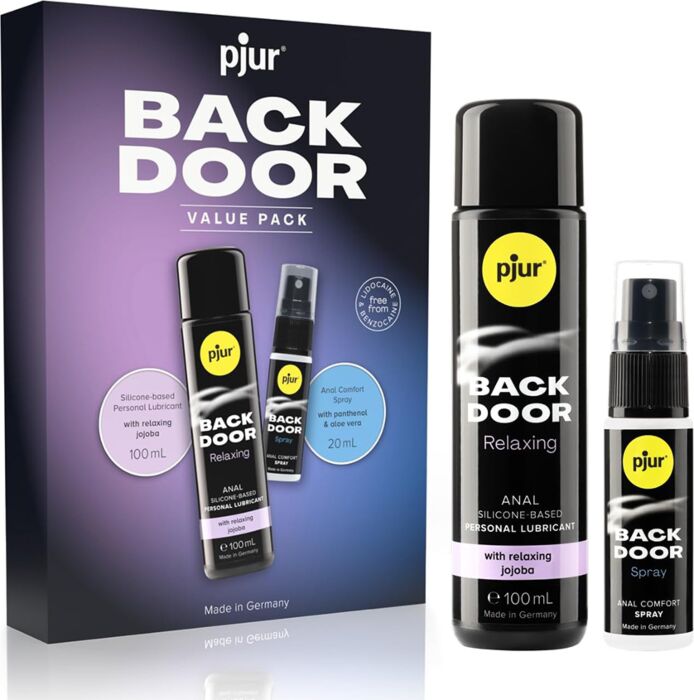 Pack BACK DOOR Pjur – lubrifiant silicone et spray Pack BACK DOOR Pjur – lubrifiant silicone et spray