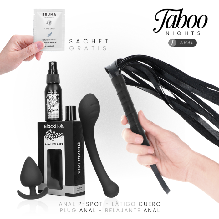 Coffret anal TABOO NIGHTS 1: ANAL, pack progressif Coffret anal TABOO NIGHTS 1: ANAL, pack progressif