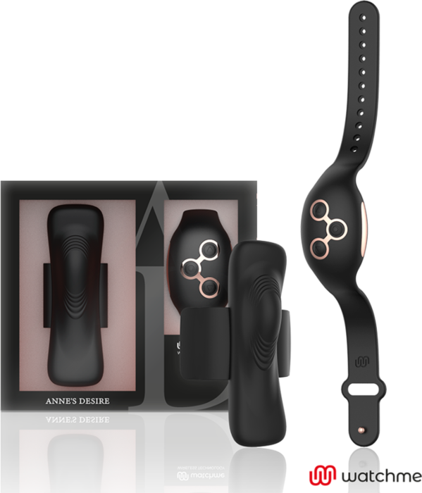 Panty Watchme Negro/Oro Brillante