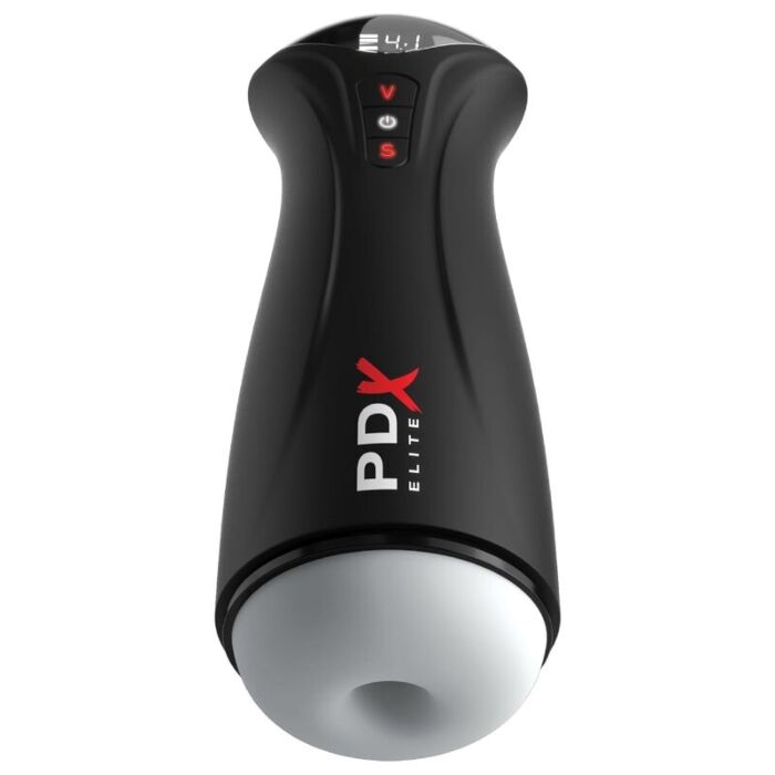 PDX ELITE - FAP-GASM CLEAR MALE MASTURBATOR WITH INTERMITTENT SUCTION PDX ELITE - FAP-GASM CLEAR MALE MASTURBATOR WITH INTERMITTENT SUCTION
