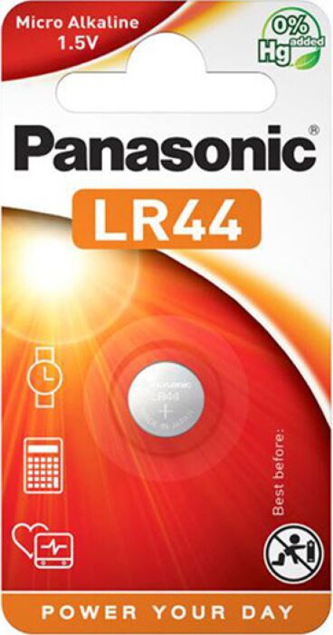 Piles bouton LR44 1.5V pour petits appareils