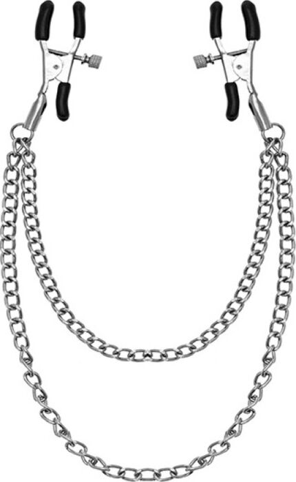 Pinces pour tétons S Pleasures Metal Nipple Clamps Pinces pour tétons S Pleasures Metal Nipple Clamps