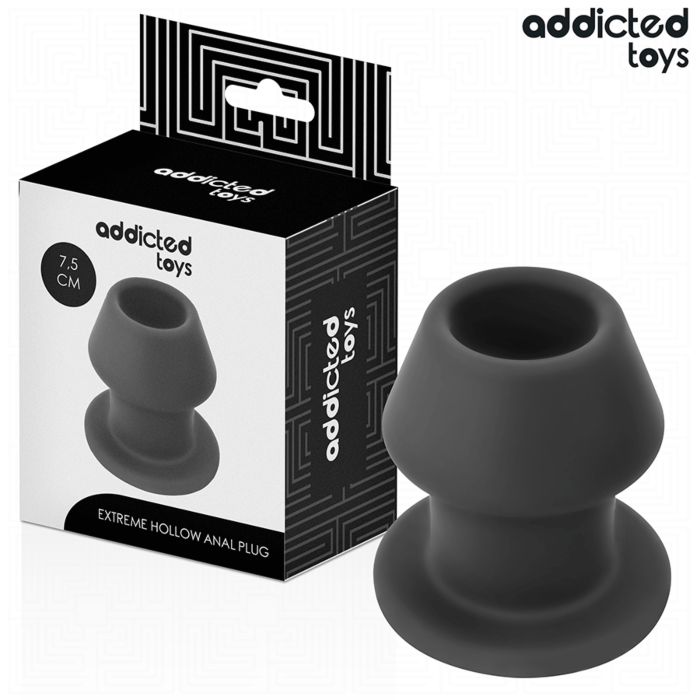 Plug Anal Addicted Toys Hueco S 7,5 cm - Intensidad Plug Anal Addicted Toys Hueco S 7,5 cm - Intensidad