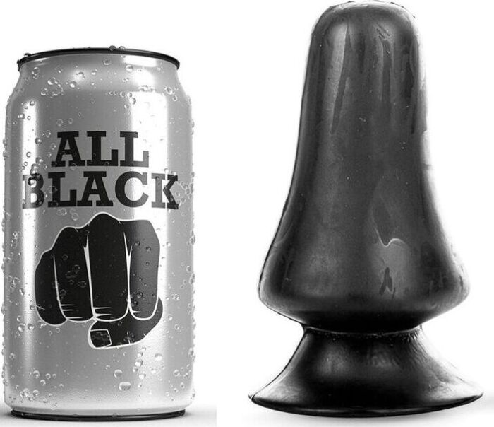Plug Anal ALL BLACK 12 CM - Surprise de diamètre Plug Anal ALL BLACK 12 CM - Surprise de diamètre