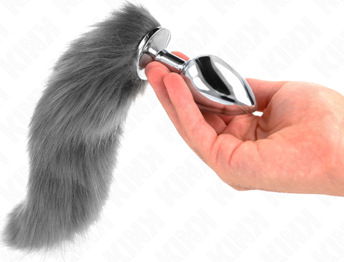 Plug Anal KINK L con Cola Sintética - Fantasía y Placer