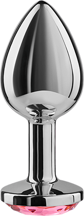 Plug Anal SECRETPLAY 8CM en aluminium et cristal Plug Anal SECRETPLAY 8CM en aluminium et cristal