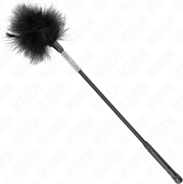 Plumero KINK 50cm con Mango de Diamantes Plumero KINK 50cm con Mango de Diamantes