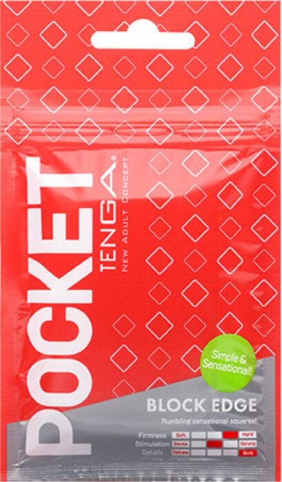POCKET TENGA BLOCK EDGE