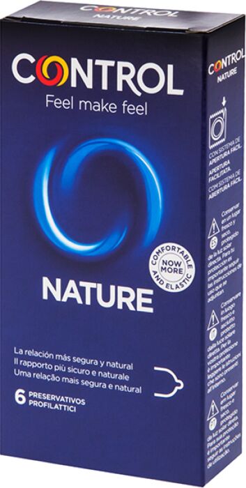 Préservatifs CONTROL Adapta Nature 6 unités