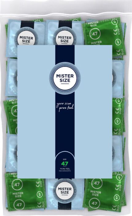 Preservativos Mister Size XS 47mm - Ajuste Perfecto