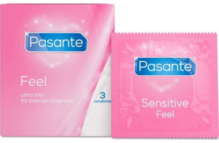 Préservatifs Pasante Sensitive Ultra Mince | 3 unités