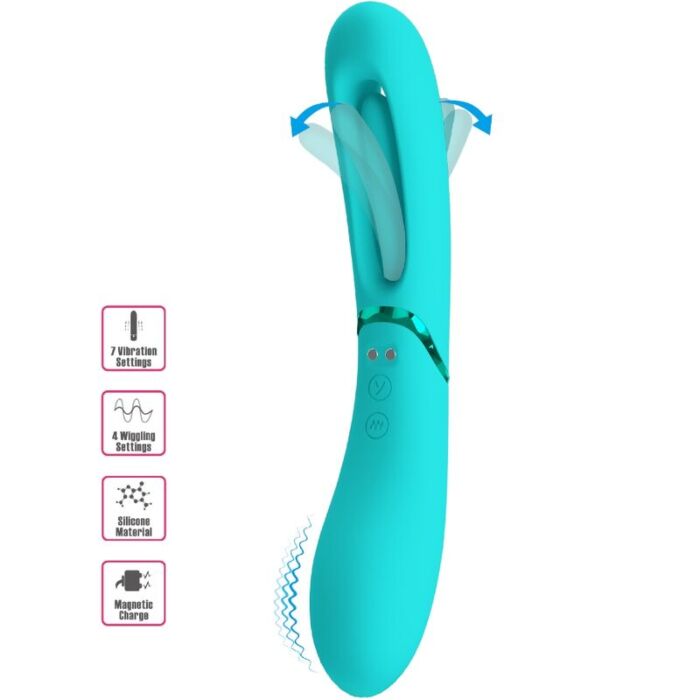 ROMANCE - LEXIE G-SPOT VIBRATOR 7 VIBRATIONS BLUE ROMANCE - LEXIE G-SPOT VIBRATOR 7 VIBRATIONS BLUE