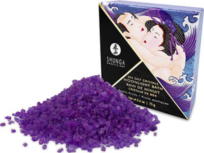 Sels de bain aromatisés Shunga Exotic Purple 75 g Sels de bain aromatisés Shunga Exotic Purple 75 g