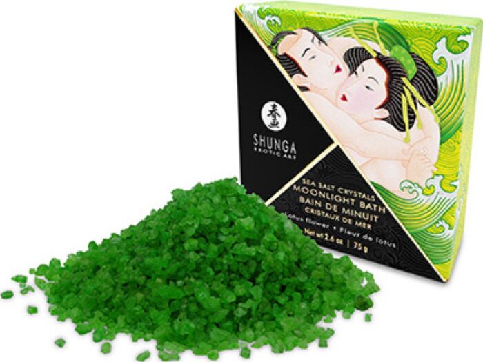 Sels de bain aromatisés Shunga Lotus 75 g