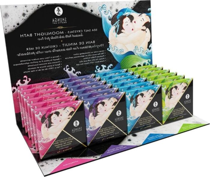 Sels de bain Shunga – Love Bath Display 24x75 g