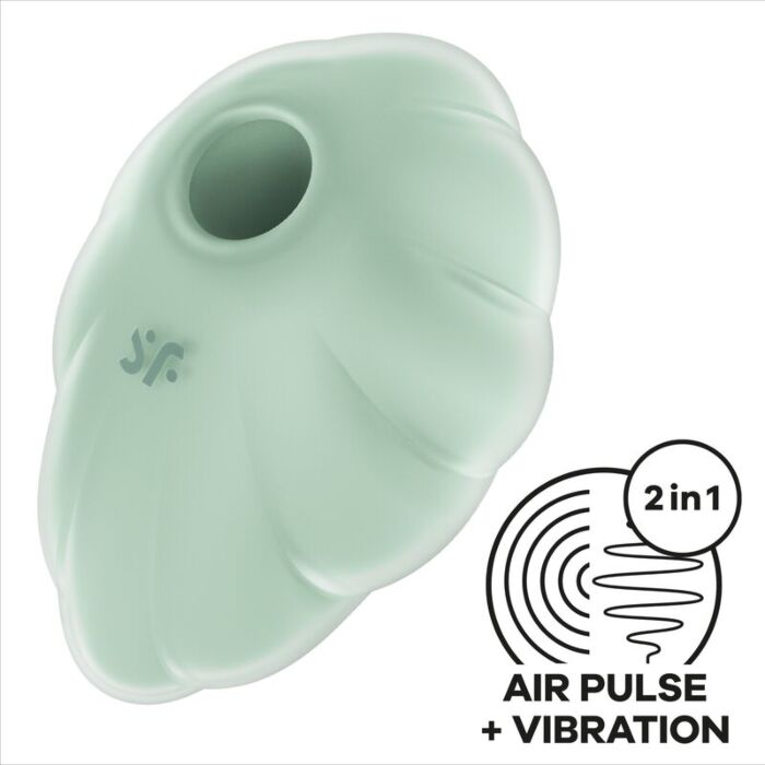Satisfyer - clound dancer verde vibrador air pulse Satisfyer - clound dancer verde vibrador air pulse