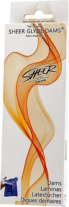 Sheer Dams Purple /WildBerry  4 Uds