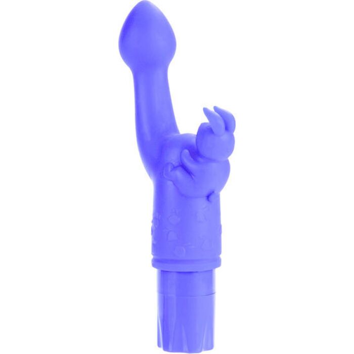 Silicone conejito vibrador kiss morado
