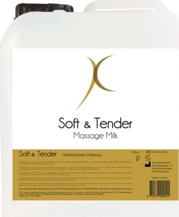 Soft and Tender - Crema Bodymilk de Masaje 5000 ml Soft and Tender - Crema Bodymilk de Masaje 5000 ml