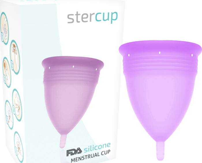 Stercup copa menstrual fda silicone talla l lila Stercup copa menstrual fda silicone talla l lila