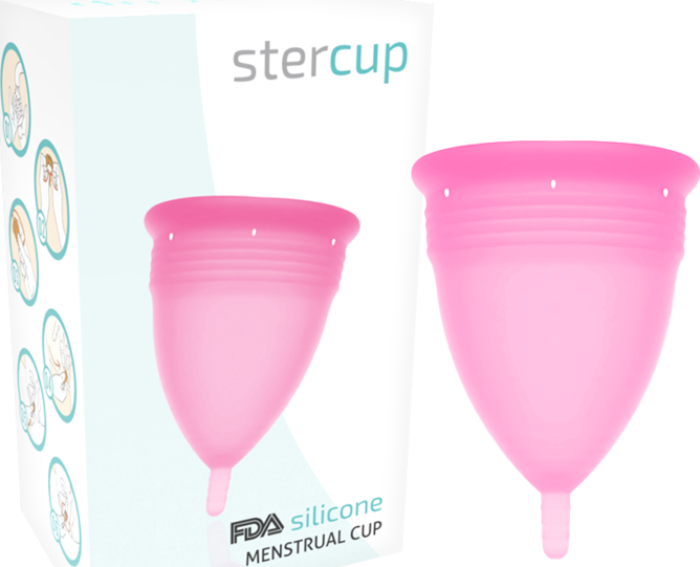Stercup copa menstrual fda silicone talla l rosa Stercup copa menstrual fda silicone talla l rosa