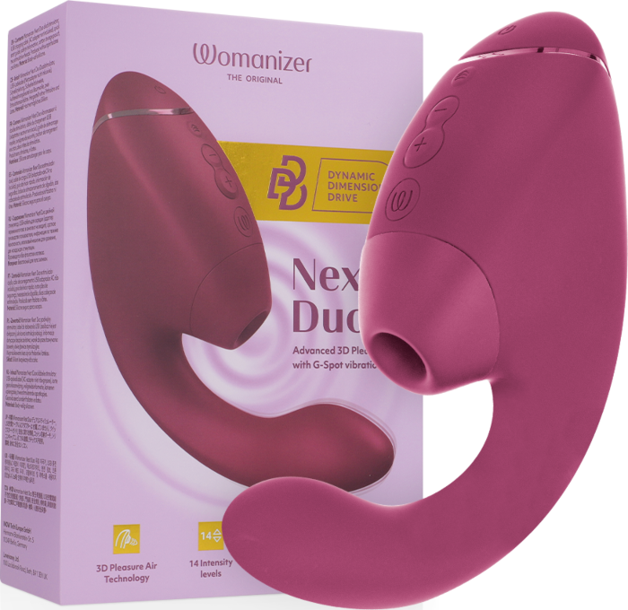 Stimulateur clitorien et point G WOMANIZER Duo Next Stimulateur clitorien et point G WOMANIZER Duo Next