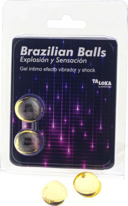 Brazilian Balls TALOKA | Gel excitant avec vibrations