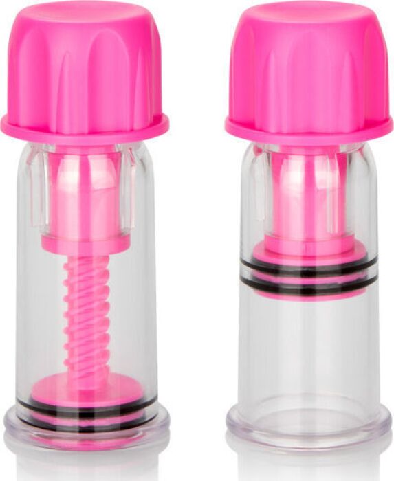 Vaccum twist succionadores pezones rosa Vaccum twist succionadores pezones rosa