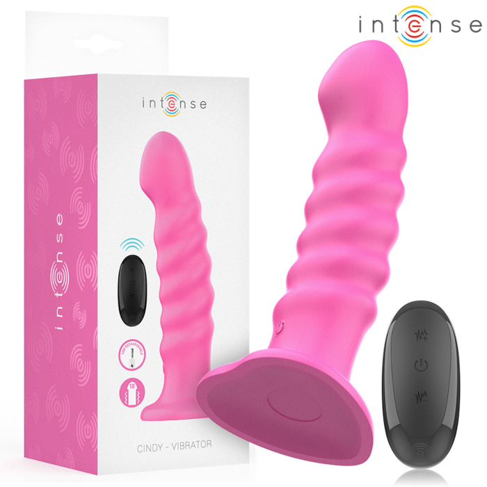 Vibrador Intense Cindy Control Remoto Rosa Vibrador Intense Cindy Control Remoto Rosa