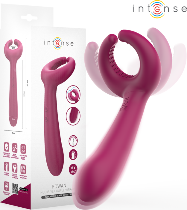 Vibrador Intense Rowan Inclusivo para Parejas
