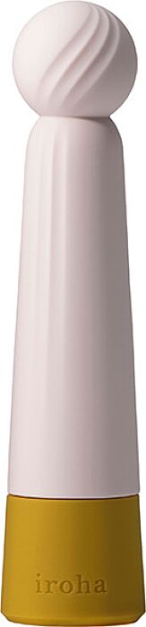 Vibromasseur Iroha Rin Kogané — axe ferme et pointe souple Vibromasseur Iroha Rin Kogané — axe ferme et pointe souple