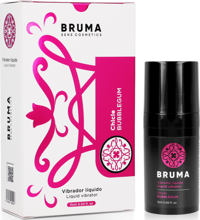 Vibrador Líquido Bruma Chicle Sabor Único Vibrador Líquido Bruma Chicle Sabor Único