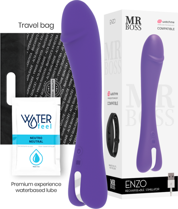 Vibrateur MR BOSS Enzo - Compatible Watchme Vibrateur MR BOSS Enzo - Compatible Watchme